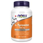 NOW Supplements L-Tyrosine 500 mg 120 Capsules