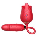 Rose Vibrator - Licking