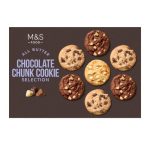 M&S food Chocolate Chunk Cookies 500g