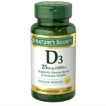 Nature's Bounty Vitamin D3 25mcg | 125 Softgels