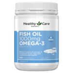 Healthy Care Fish Oil 1000mg Omega-3 | 400 capsules