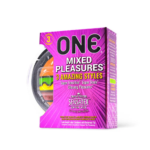 ONE Mixed Pleasures 3's Pack Latex Condom