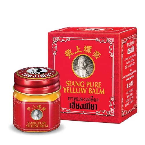 61pp96NTJL._AC_UF10001000_QL80_.jpg Siang Pure Yellow Balm for Massage 12g - Image 1