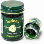 PoThong Thai Herbal Green Cooling Massage Balm 50g Thai Herbal Green Cooling Massage Balm 50g